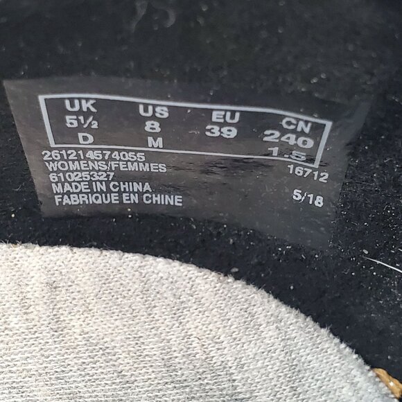 Clarks Shoes Womens Size 8 Black Faux Leather Sillian Bella Cloudstepper Loafers - Picture 9 of 10